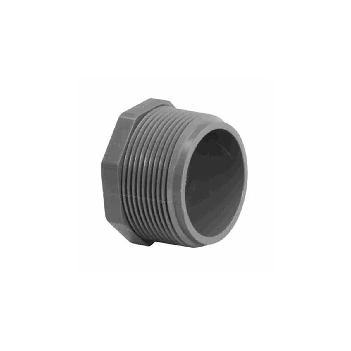 .25″ MPT PLUG SCHEDULE 80 GRAY