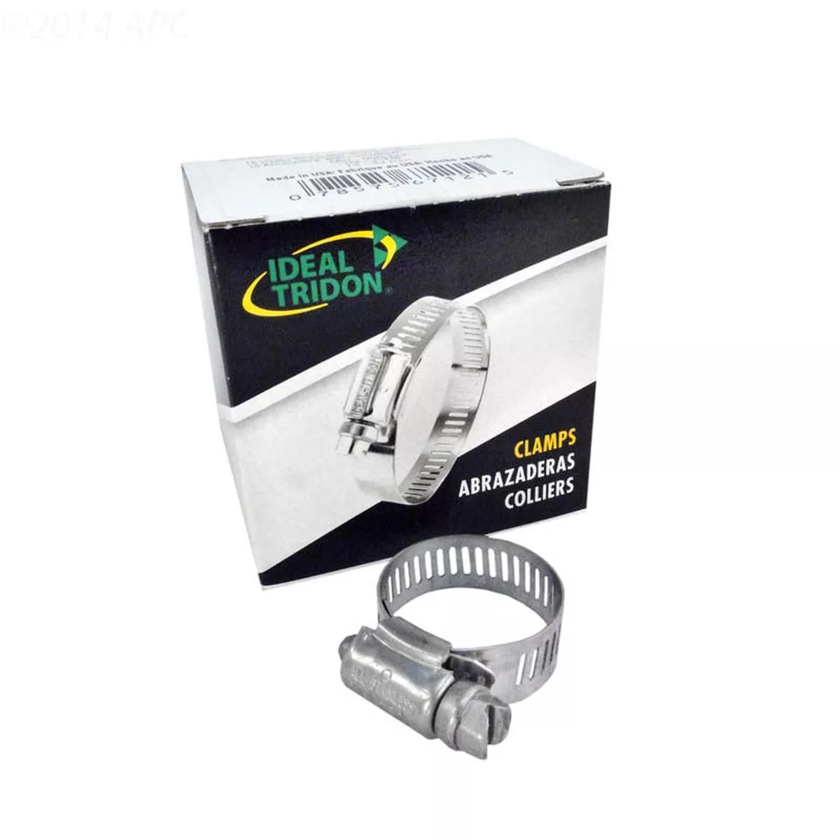 .5″ TO 1.25″ HOSE CLAMP