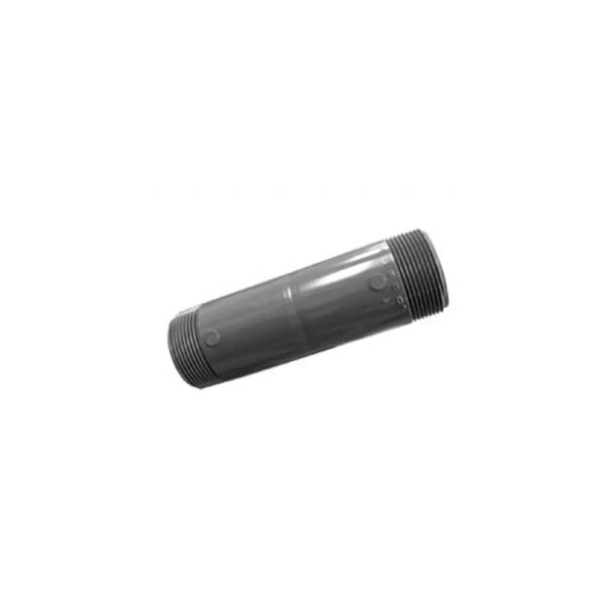 .5″ X 2.5″ NIPPLE THREADED SCHEDULE 80 GRAY