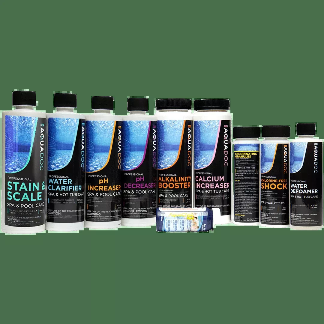 AquaDoc Chlorine Hot Tub Starter Kit