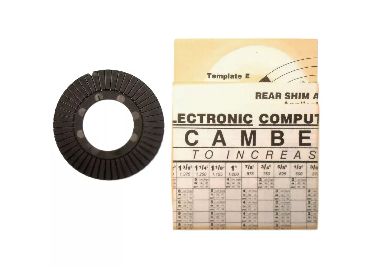 Big A 13741 Rear Alignment Shim Full Contact Dual Angle Toe & Camber Correction