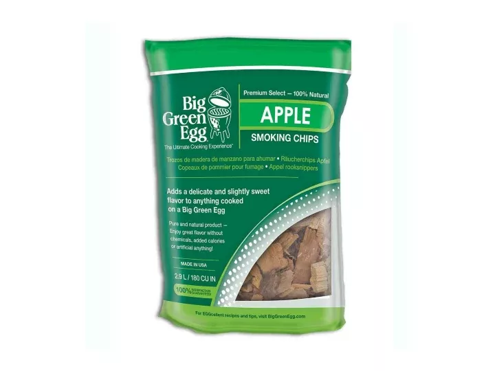 Big Green Egg Apple Wood Chips
