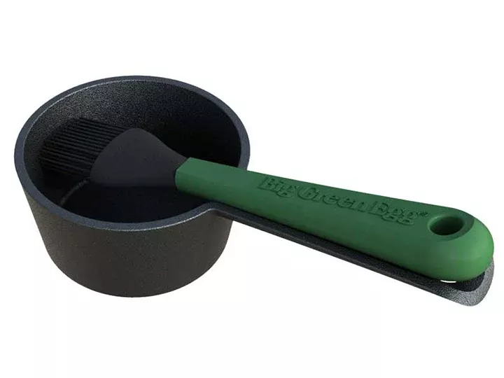Big Green Egg Sauce Pot w/ Basting Brush