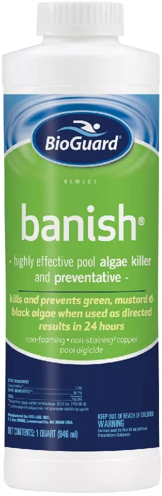 BioGuard Banish Algicide - 1 Quart 23500BIO