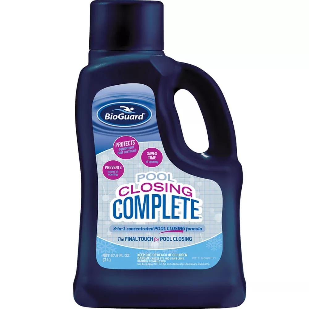 BioGuard Pool Closing Complete – 3‑in‑1 Winterizing Formula (2 L) – part #25771BIO