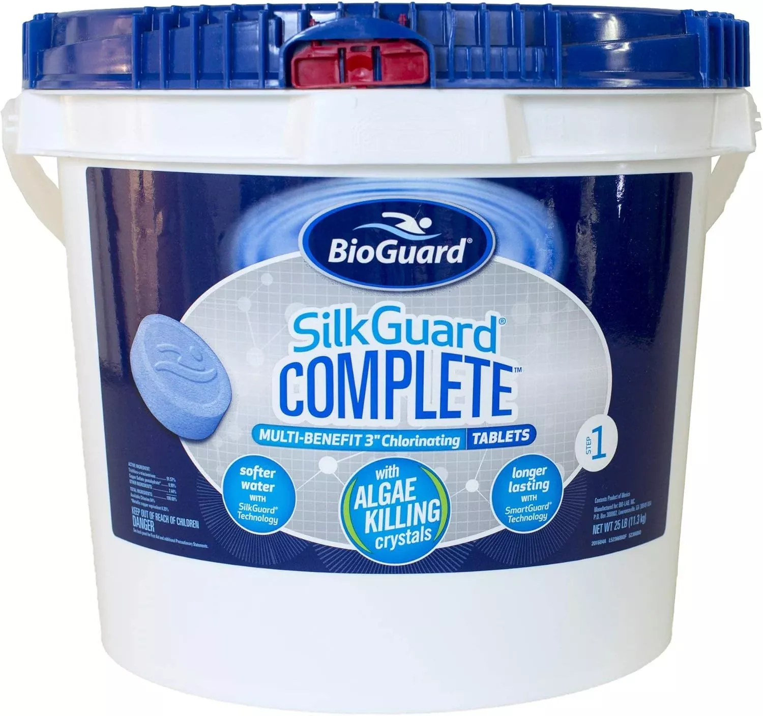 BioGuard SilkGuard Complete 3 Inch Chlorinating Tabs - 25 lb