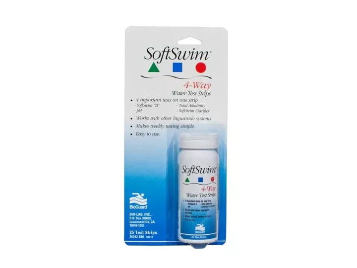 BioGuard SoftSwim 4-Way Test Strips