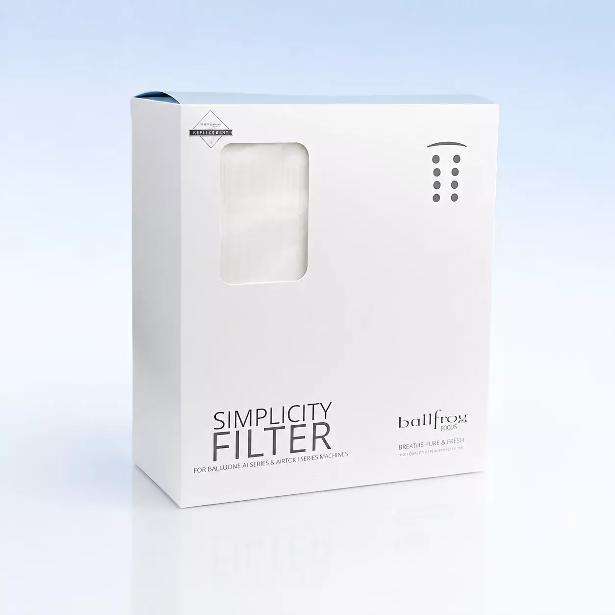 Bullfrog M™, Swim™ & A™ Series Simplicity Flat Filter Cartridge 4-Pack (2023+) 10-00814