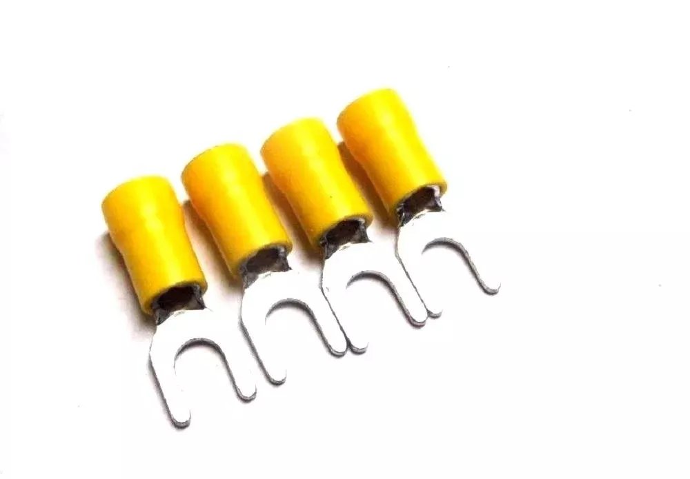 Calterm 10290 Solderless Connectors 12-10Ga #10 Stud Spade Terminal
