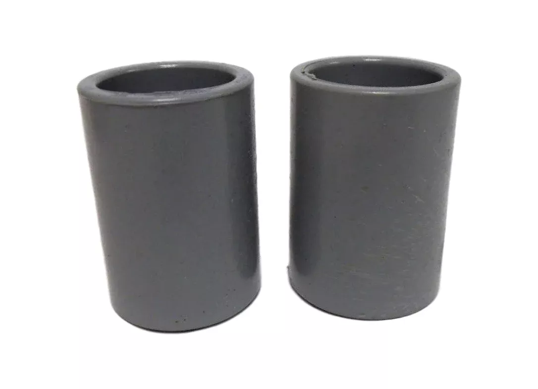 CANTEX 6141623 1/2" Schedule 40 PVC Coupling for Conduit Pipe, Set of Two (2)