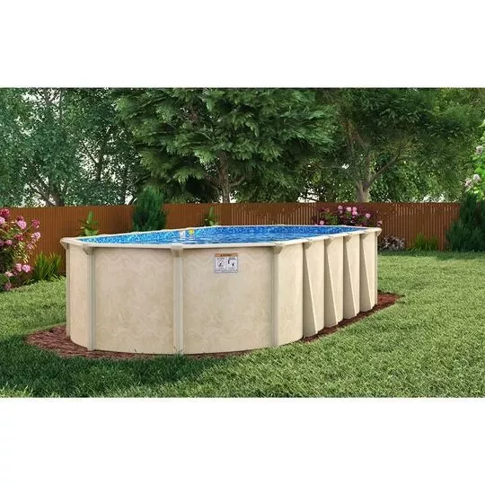 Cascade 12’x24′ X 52″ Oval Above Ground Pool Package