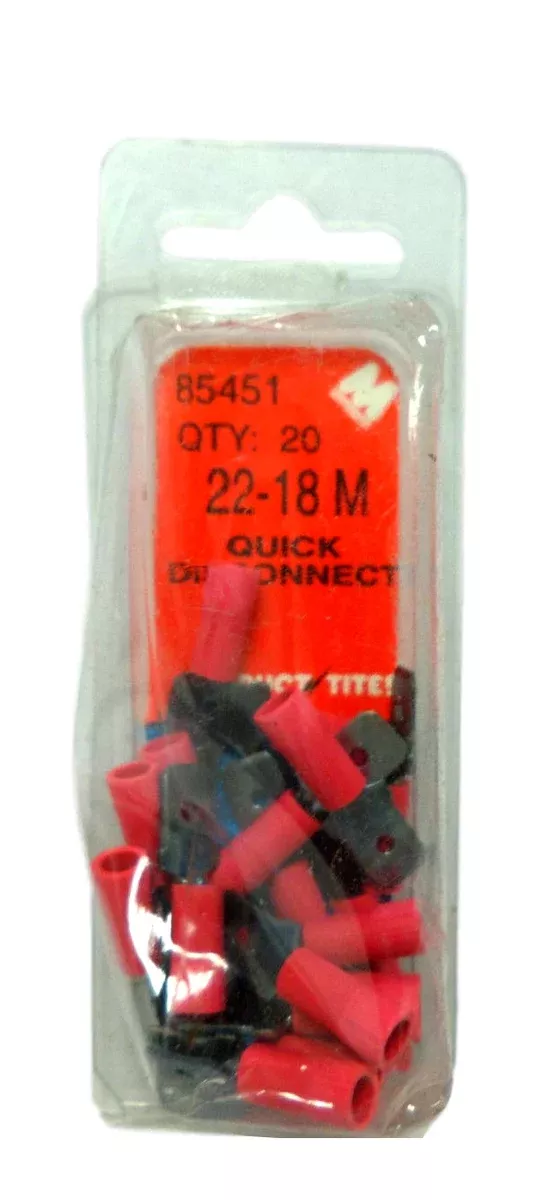 Conduct Tite! 85451 22-18 M Quick Disconnect Terminals Qty 20