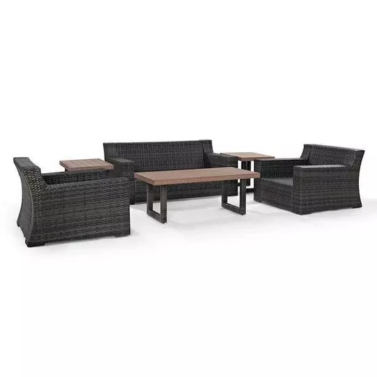 Crosley – Beaufort 6-Piece Wicker Set