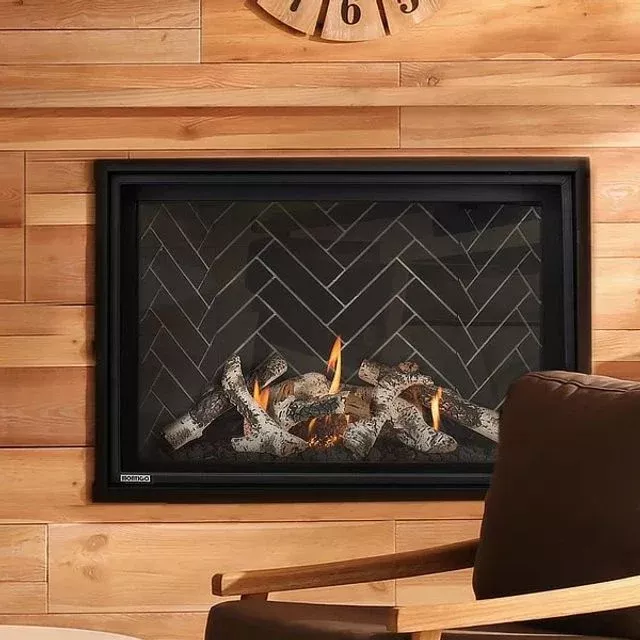 DelRay Square 38 Basic Gas Fireplace