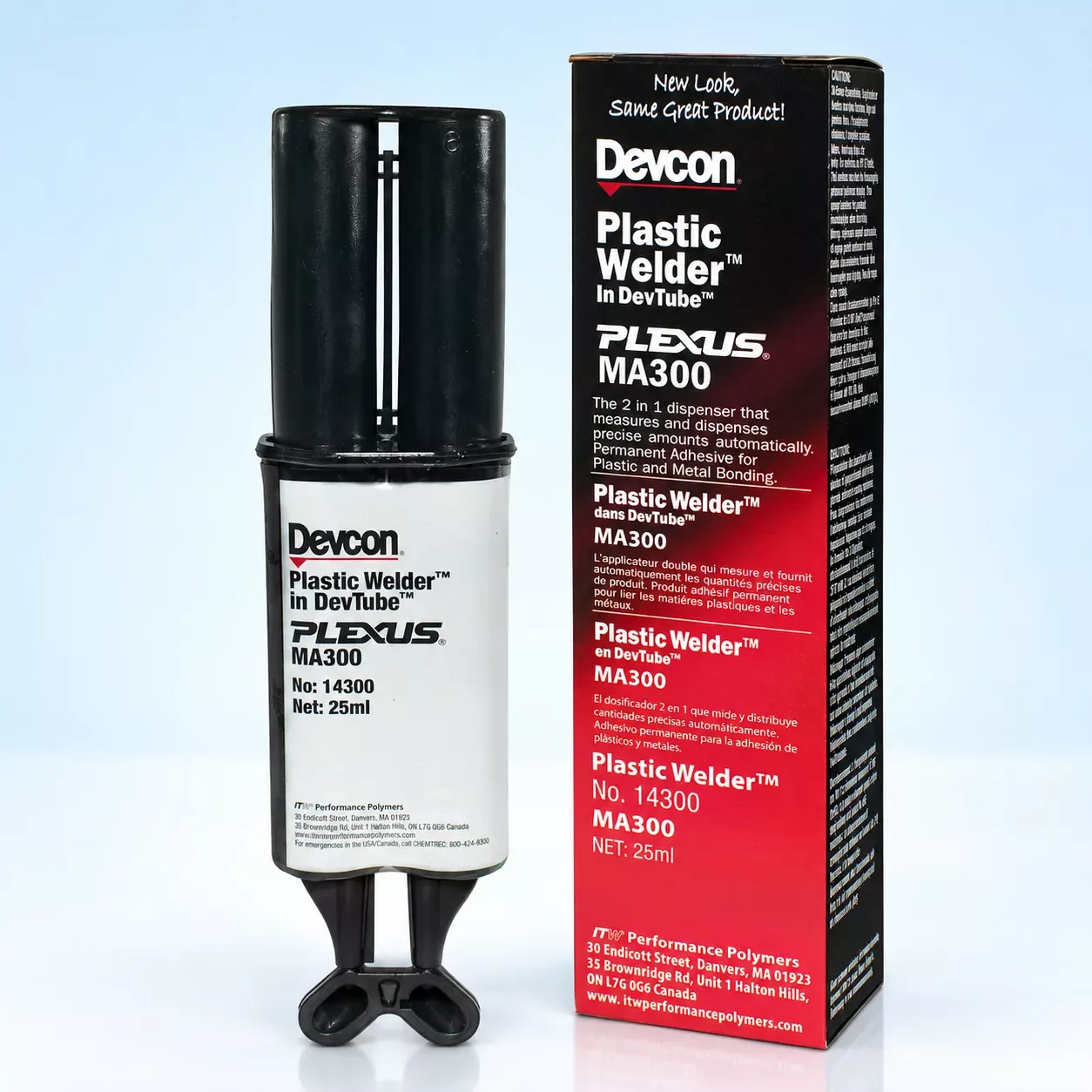 Devcon 14300 - Plastic Welder Adhesive for High Strength Bonds, 25 ml