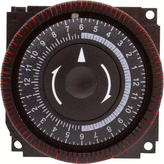 Diehl – 24 Hr Spa Timer, SPDT 240V, 5-Term Orange Panel Mount
