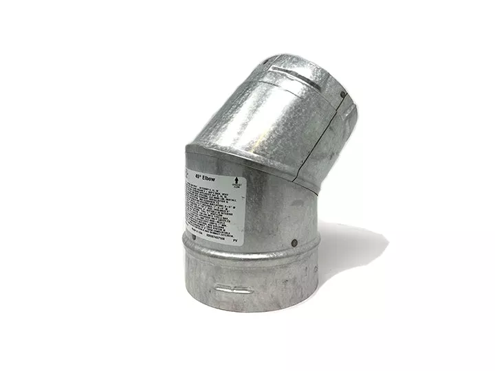 DuraVent 4PVP-E45 PelletVent Pro Elbow - 4"