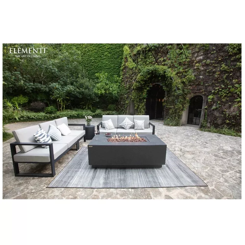 Elementi Concrete Fire Table Andes OFG309DG