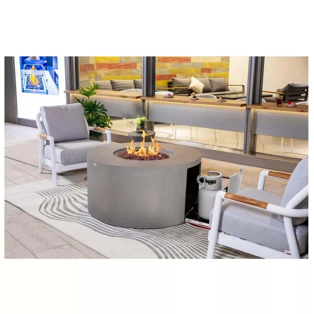 Elementi Concrete Fire Table Pacaya 44" OFG311