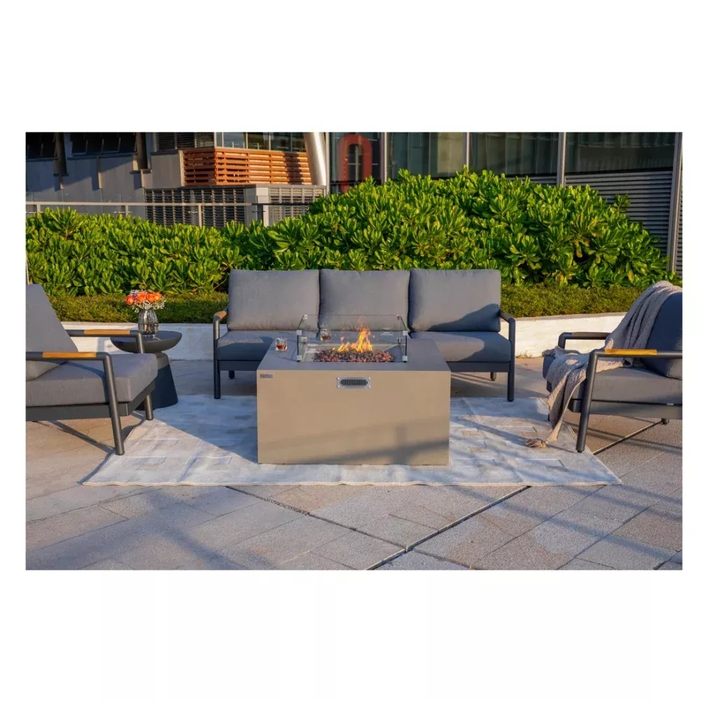 Elementi Concrete Fire Table Rocky 44" OFG310