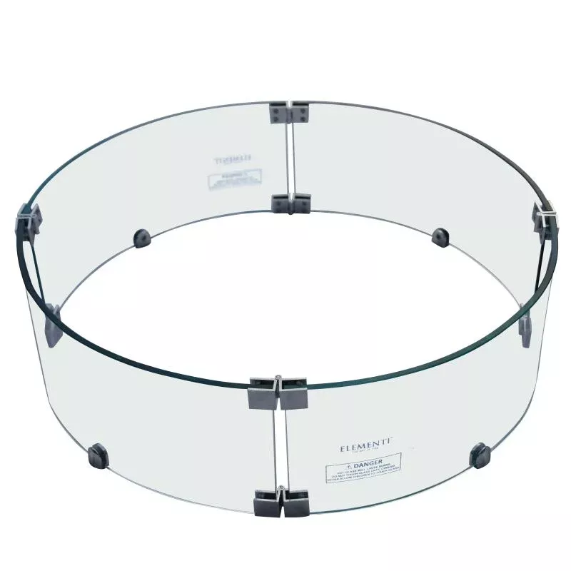 Elementi Windscreen for the Lunar Bowl Fire Pit