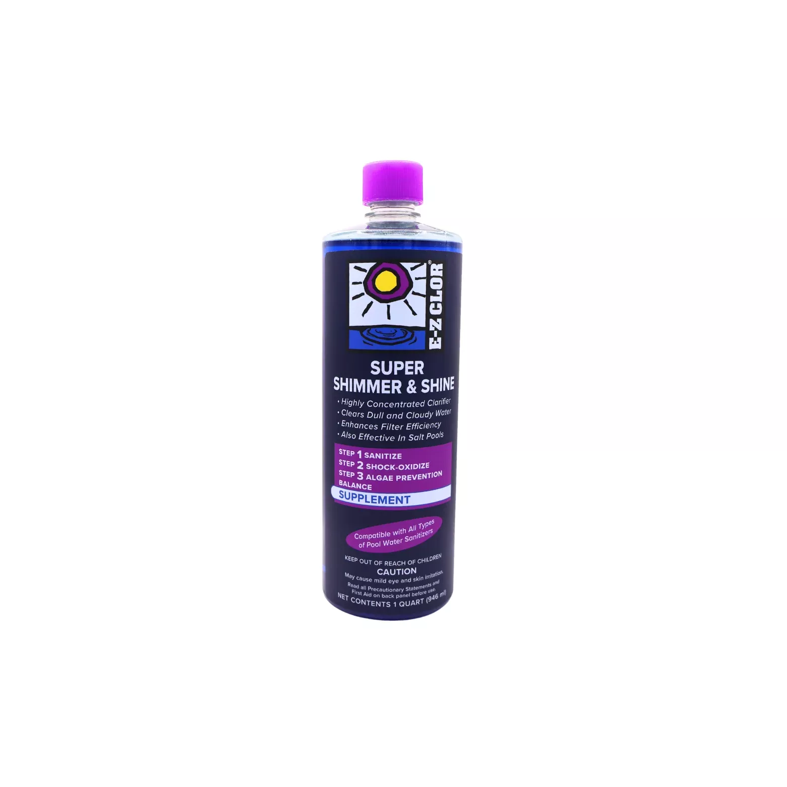 EZ-CLOR - SUPER SHIMMER & SHINE - 1 QT