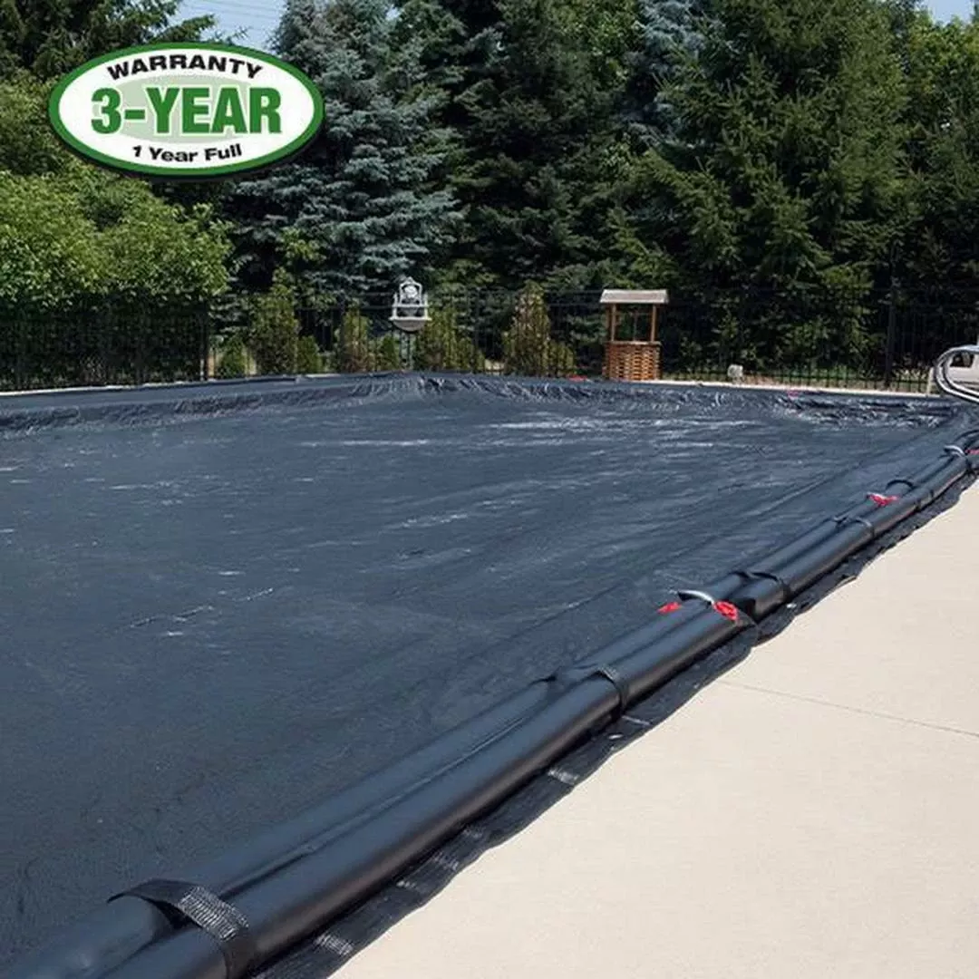 Fine Mesh 12′ X 24′ Rectangle Winter Pool Cover, 3 Year Warranty