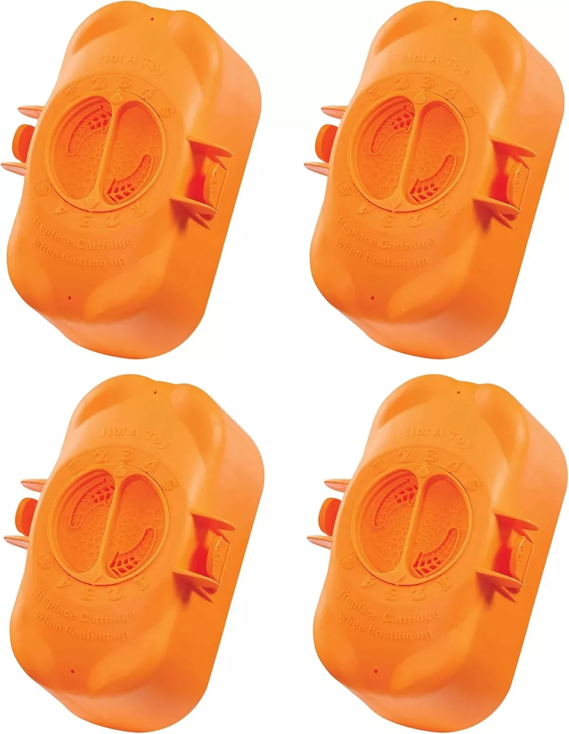 Flippin’ FROG XL Pool Sanitizer Replacement Chlorine Cartridge - 4 Pack