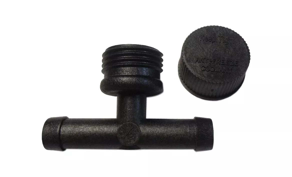 Flush "T" Tee for Coolant System T-24Radiator Flush Tee (1/2 inches) T24