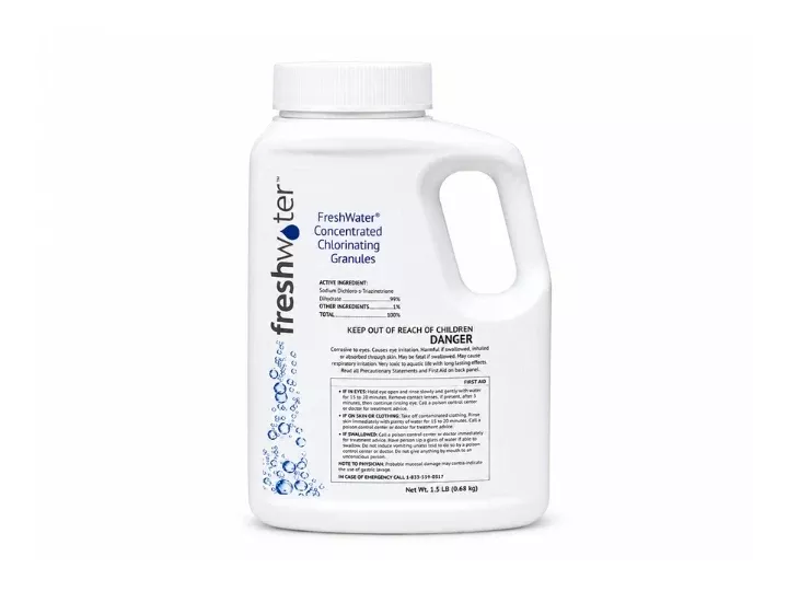 FreshWater Chlorine Granules 3.5 lb | Spa Chlorine