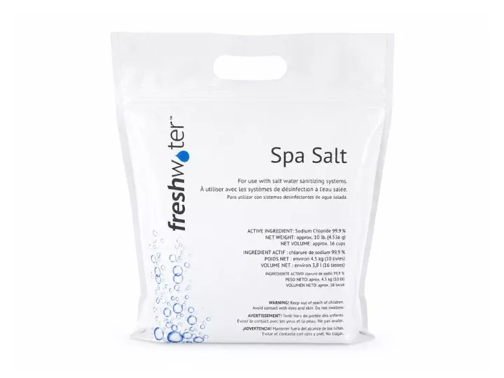 FreshWater Spa Salt 10 lb | Salt System Refill