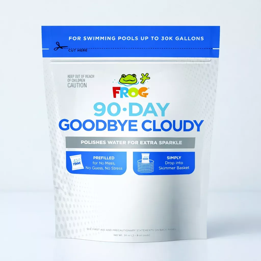FROG 90-Day GoodBye Cloudy™ Pool Clarifier Pods for Crystal Clear Water