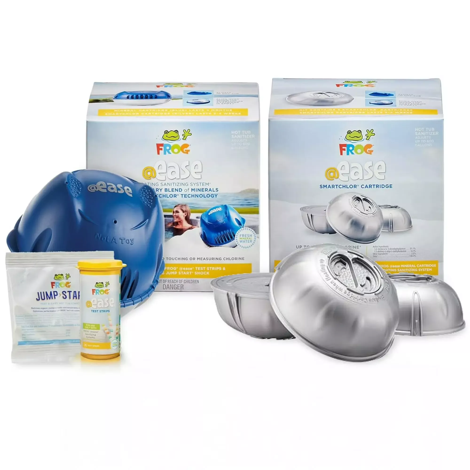 FROG @ease Floating Sanitizer + SmartChlor Kit