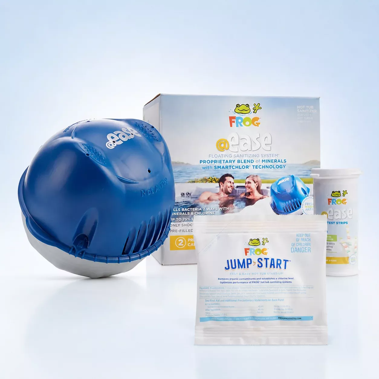 FROG @ease Floating SmartChlor Sanitizing System for Hot Tubs