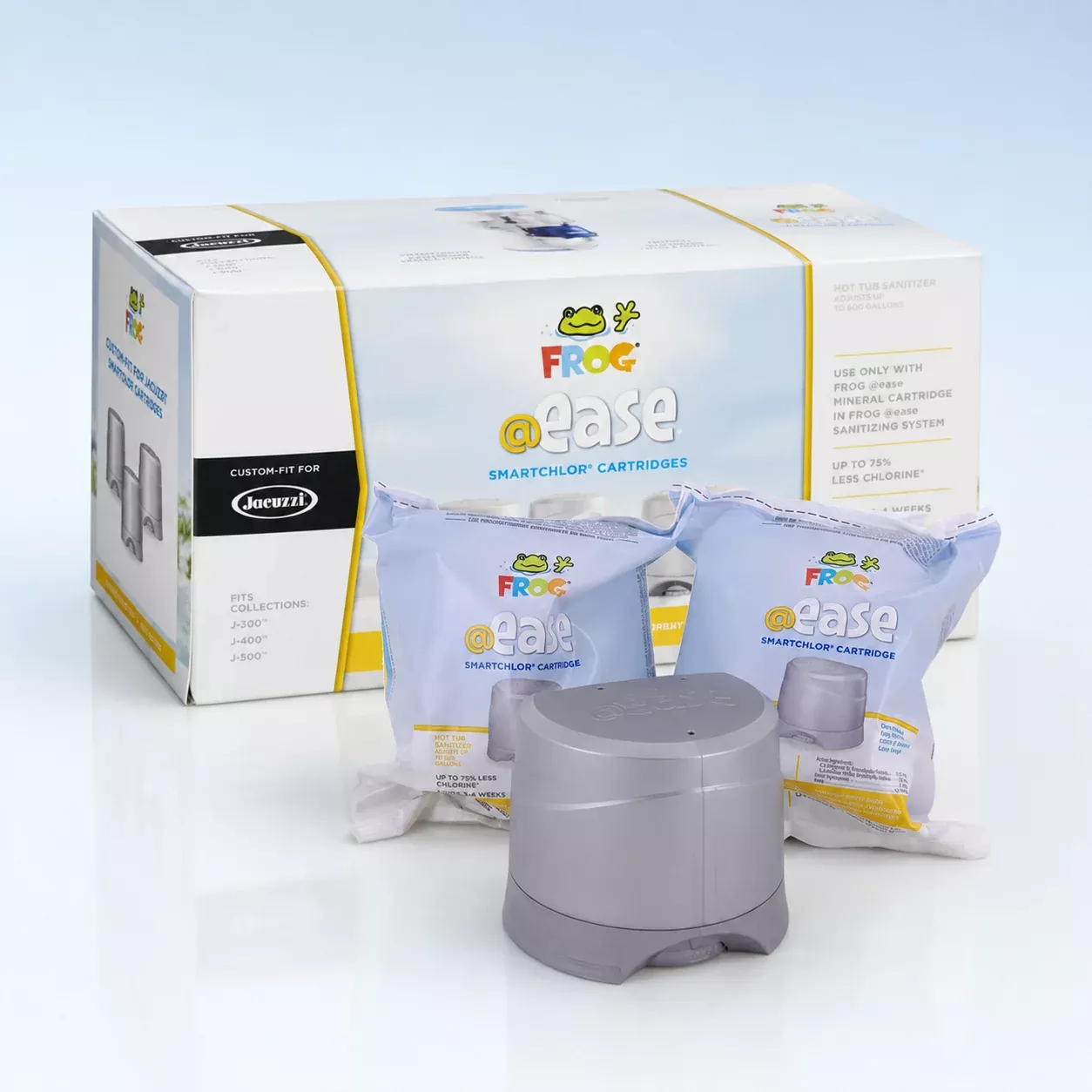 FROG @ease SmartChlor Cartridge 3-Pack for Jacuzzi Hot Tubs
