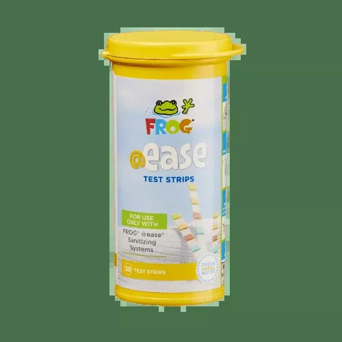 Frog @Ease Test Strips – 30 Strips for Chlorine, pH, Alkalinity, Hardness & TDS (01-14-3350)