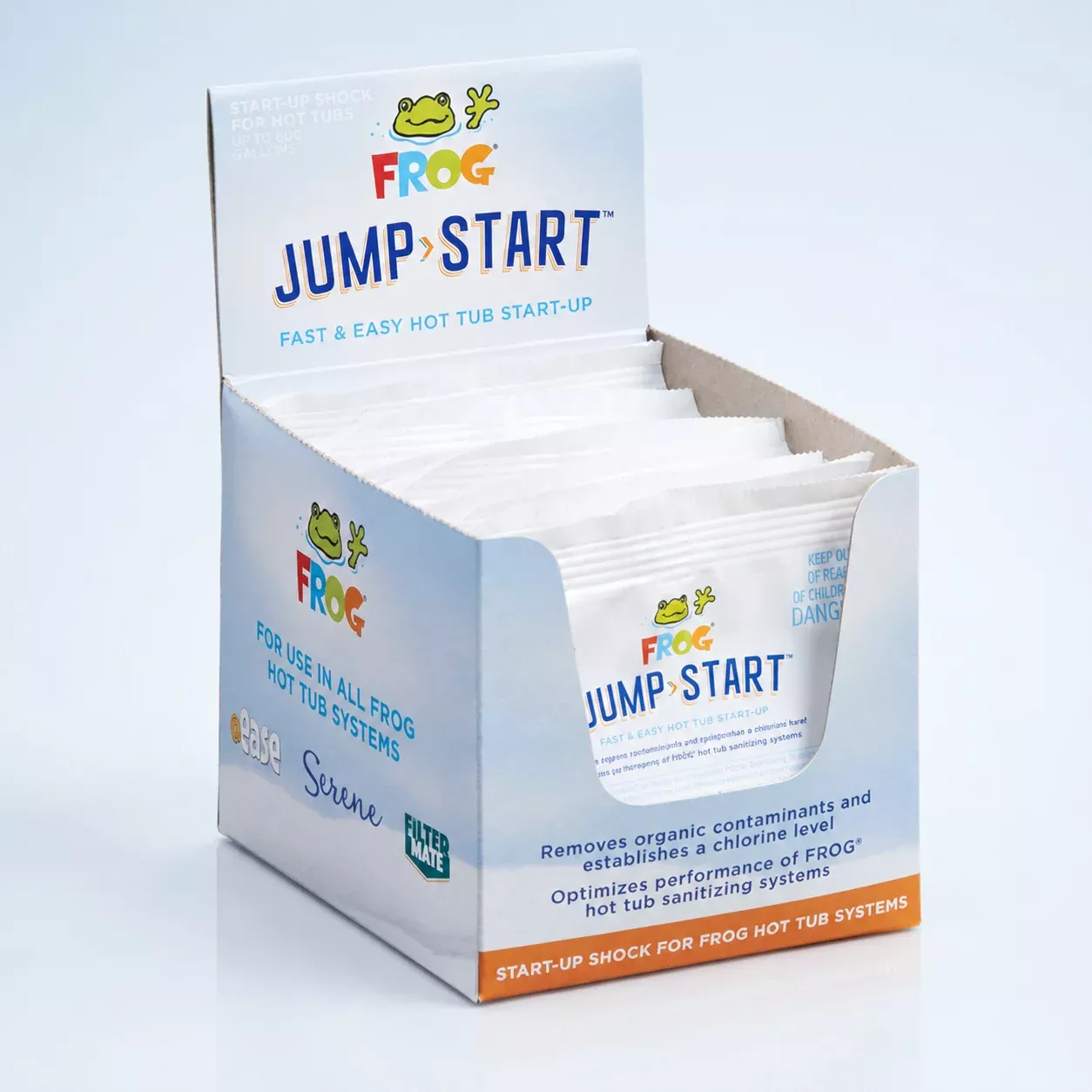 FROG Jump Start Start-Up Chlorine Shock - 2 oz Packet (12-Pack)