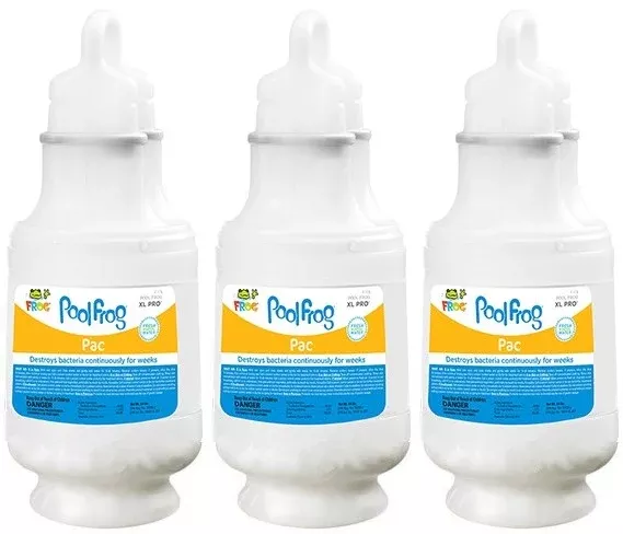 FROG Pac 540C Replacement Chlorine Cartridges for Pool FROG XL Pro Cycler - 3 Pack