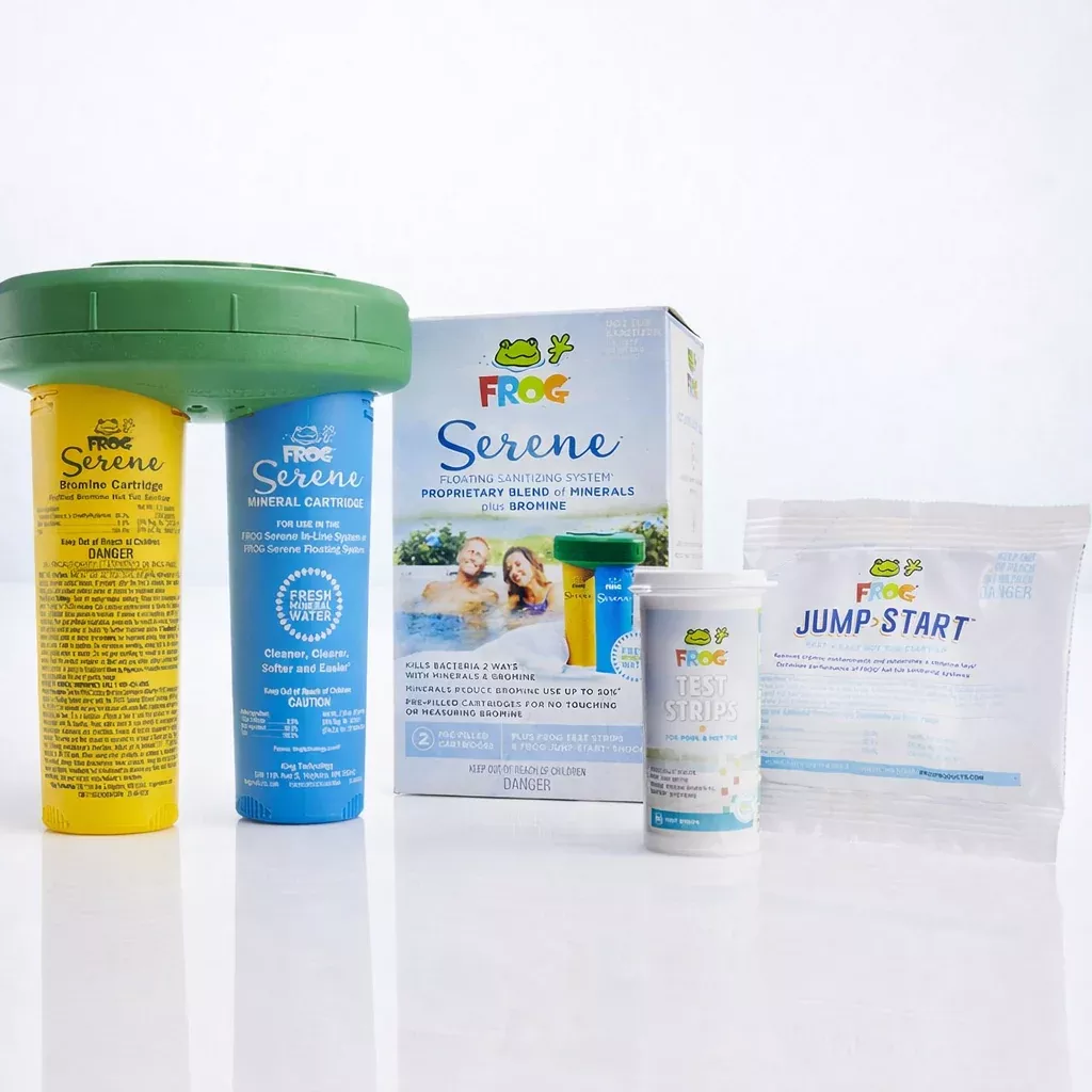 FROG Serene Floating System – Bromine Hot Tub Water Care