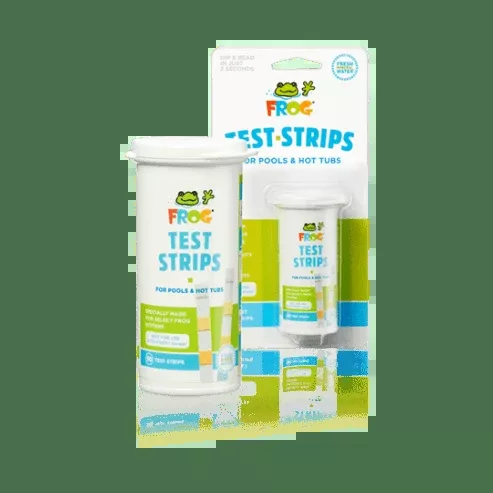 Frog Test Strips – 50 Strips for Chlorine, Bromine, pH & Alkalinity (01-14-3318)