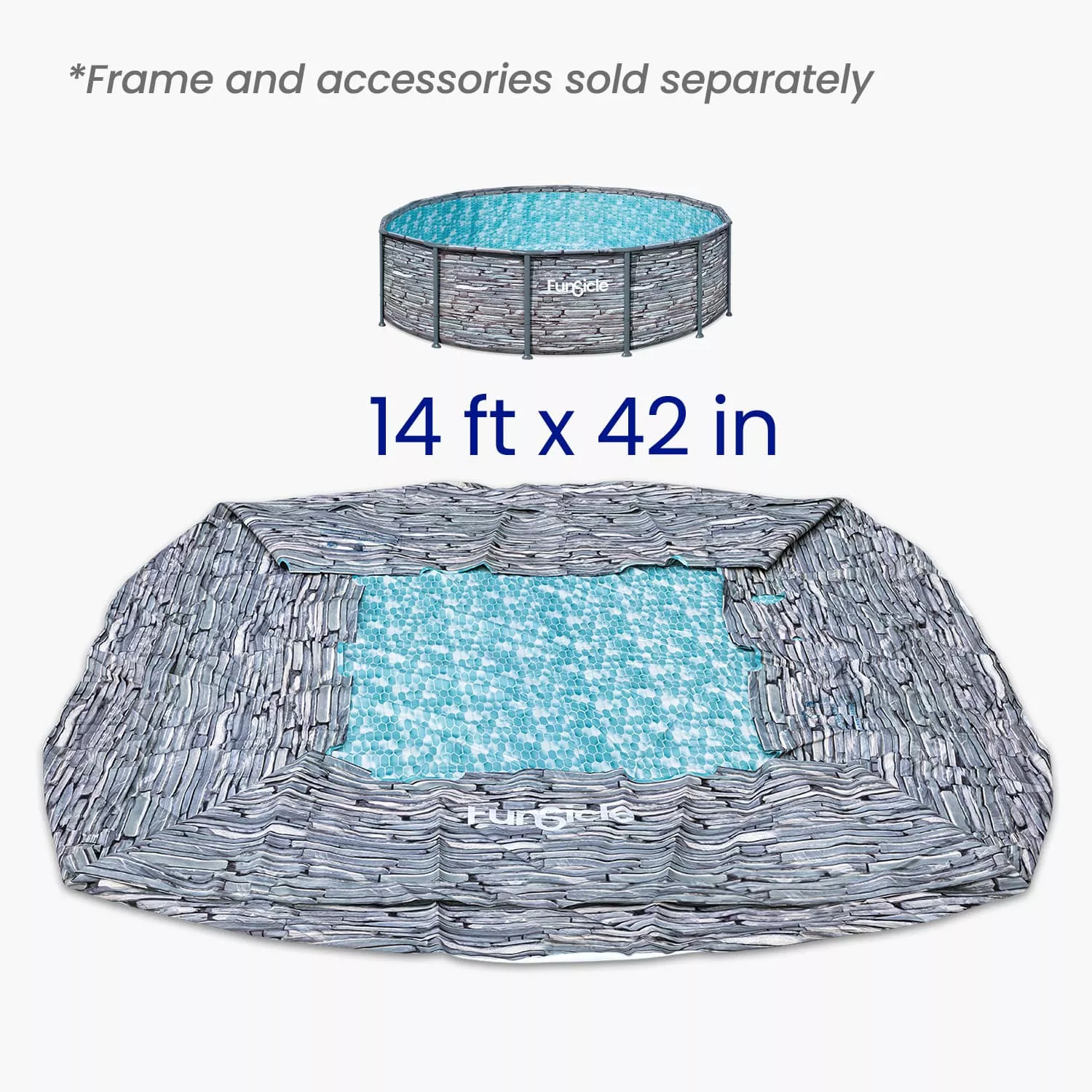 Funsicle 14ft Oasis Designer Pool Liner