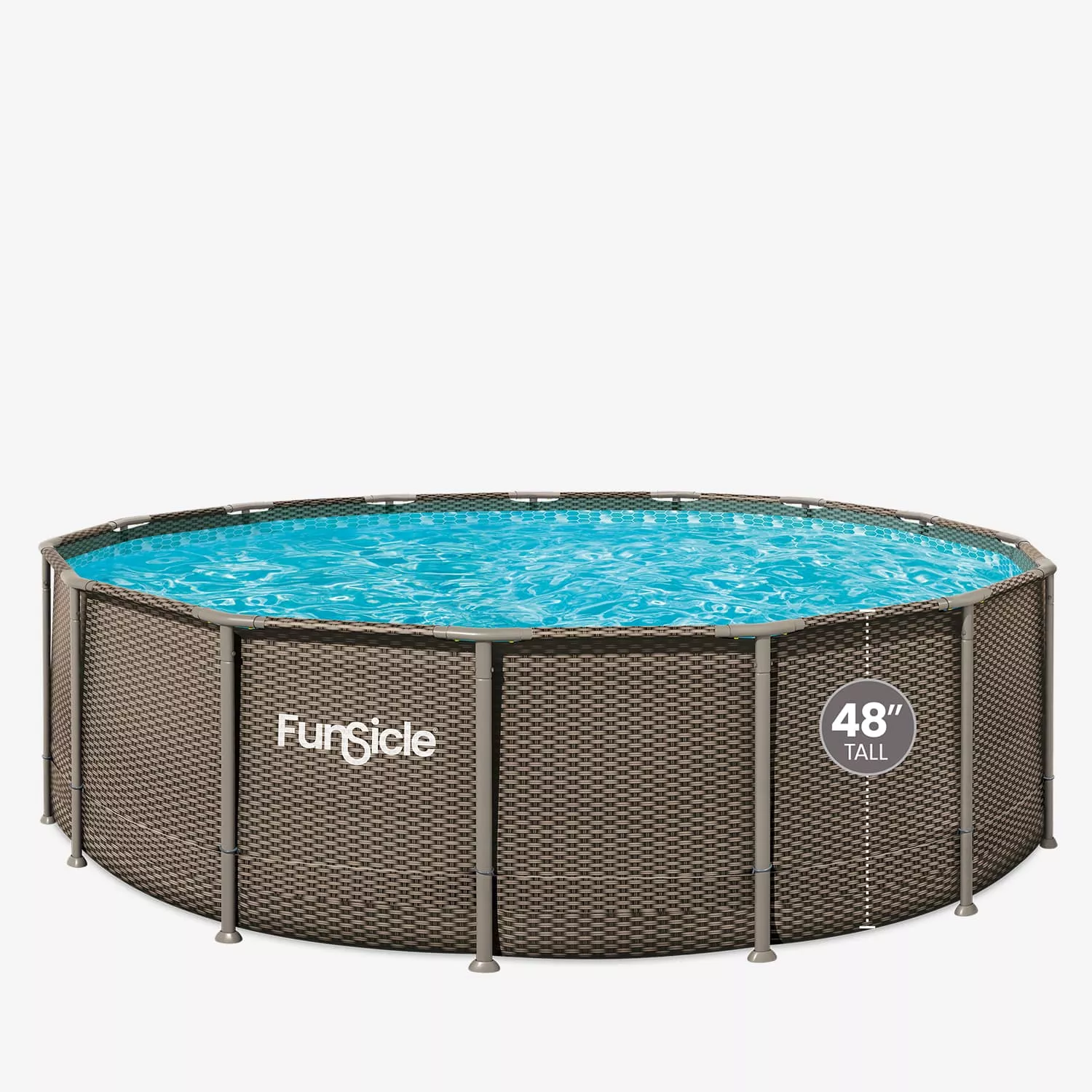 Funsicle 15 ft Oasis Designer Pool - Double Rattan