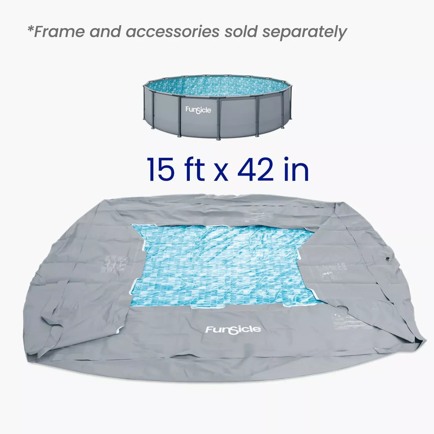 Funsicle 15 ft Oasis Pool Liner