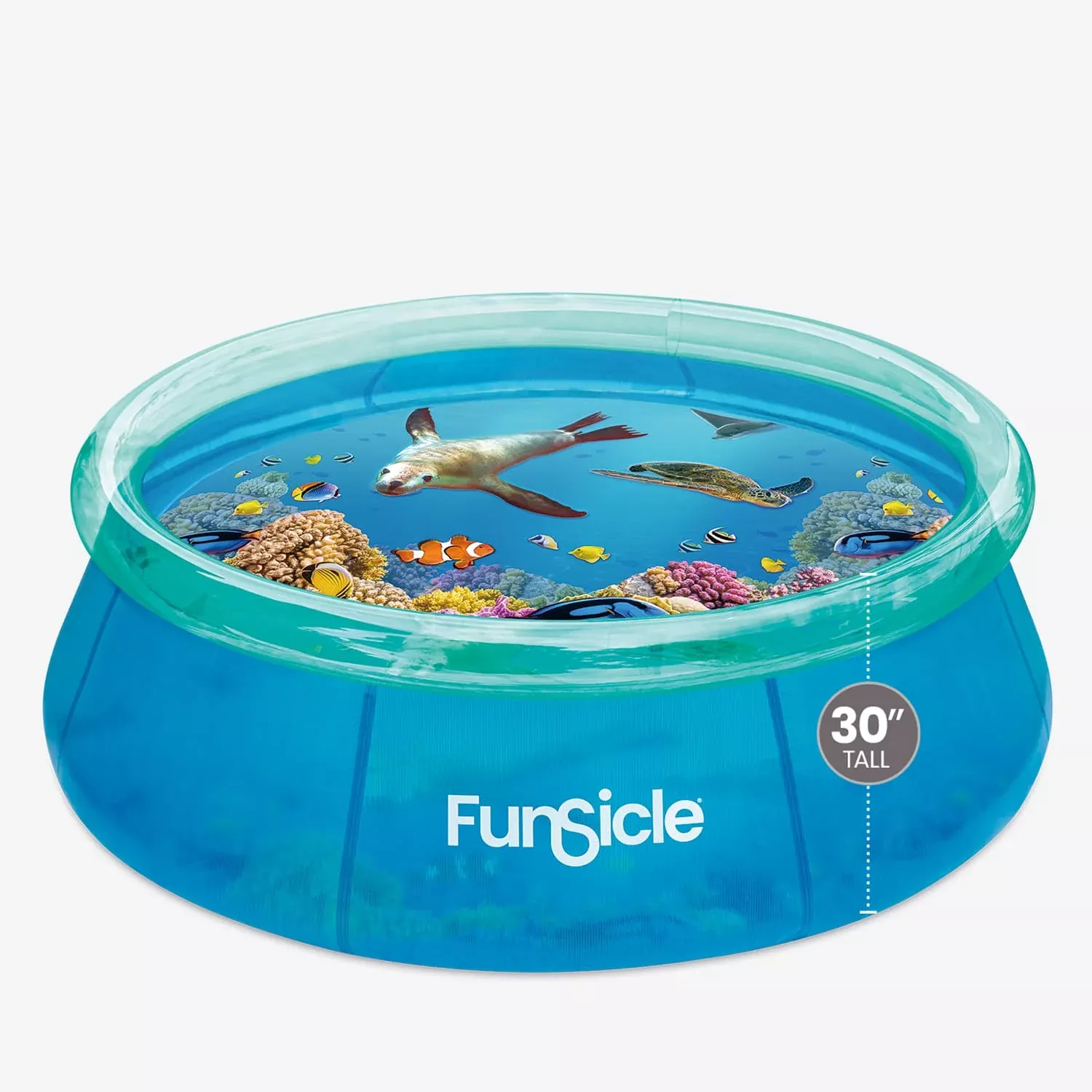 Funsicle 8 ft 3D Fun QuickSet Pool