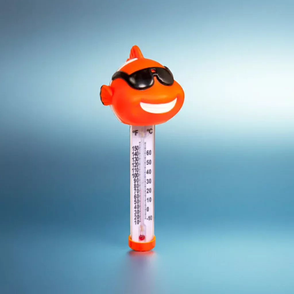 GAME Clownfish Pool & Spa Thermometer – Floating, Shatter-Resistant Design