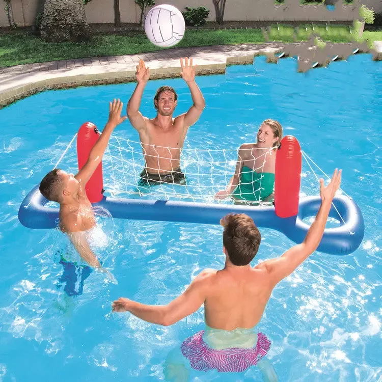 Giant Inflatable Pool Toy - Volleyball Game