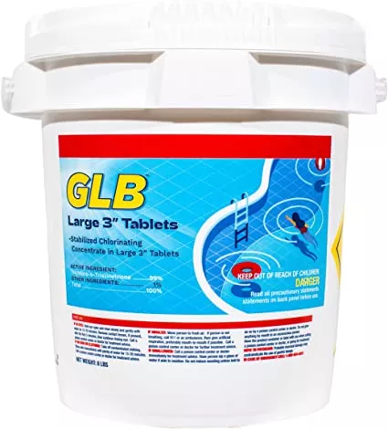 GLB 3" Large Tablets, 8 lb GLB71230A