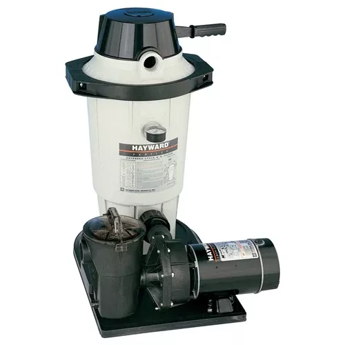 Hayward Perflex D.E. Above Ground Pool Filter System 4 lb 1 HP Pump