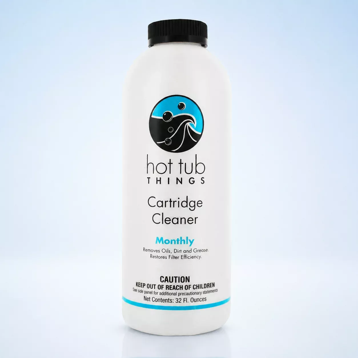 Hot Tub Things Cartridge Cleaner – Professional Filter Cleaning Solution (32 fl oz)
