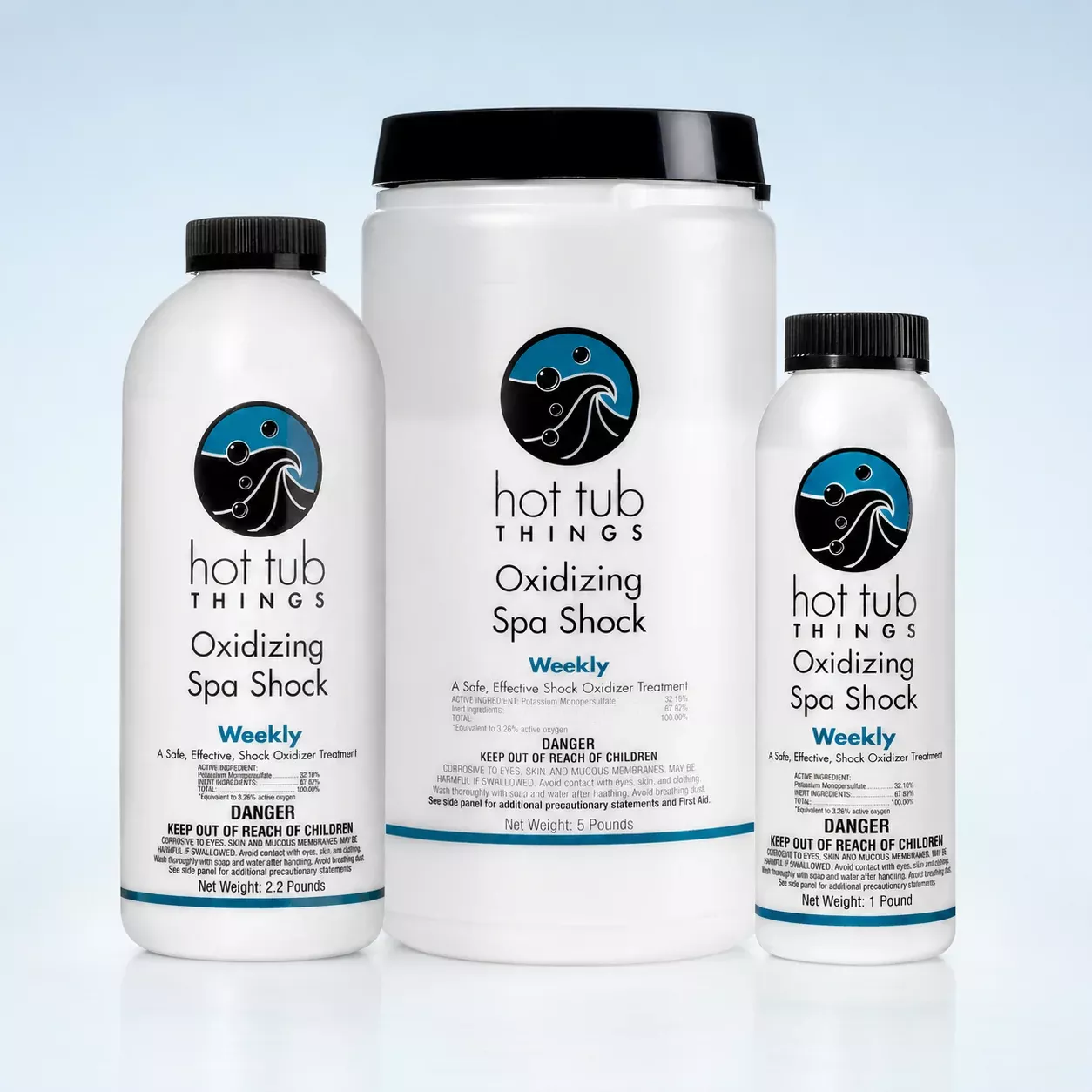Hot Tub Things Oxidizing Spa Shock – Chlorine-Free Oxygen Cleaner